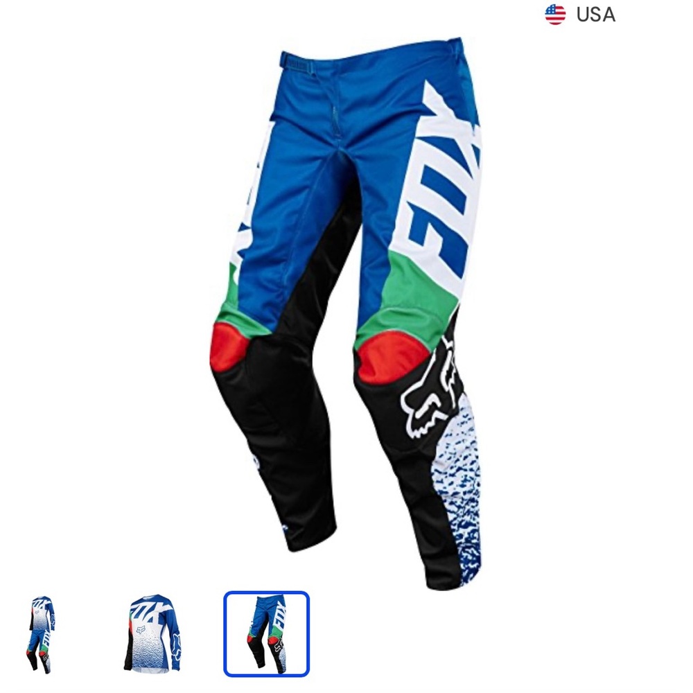 NWT Fox Racing Women's 180 Pants Size 4 Blue 19439-002-4